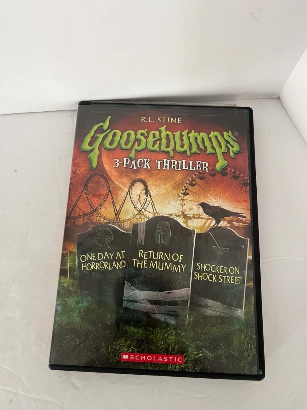 Goosebumps 3-Pack Thriller DVD 3-Disc Set Scholastic R.L. Stine